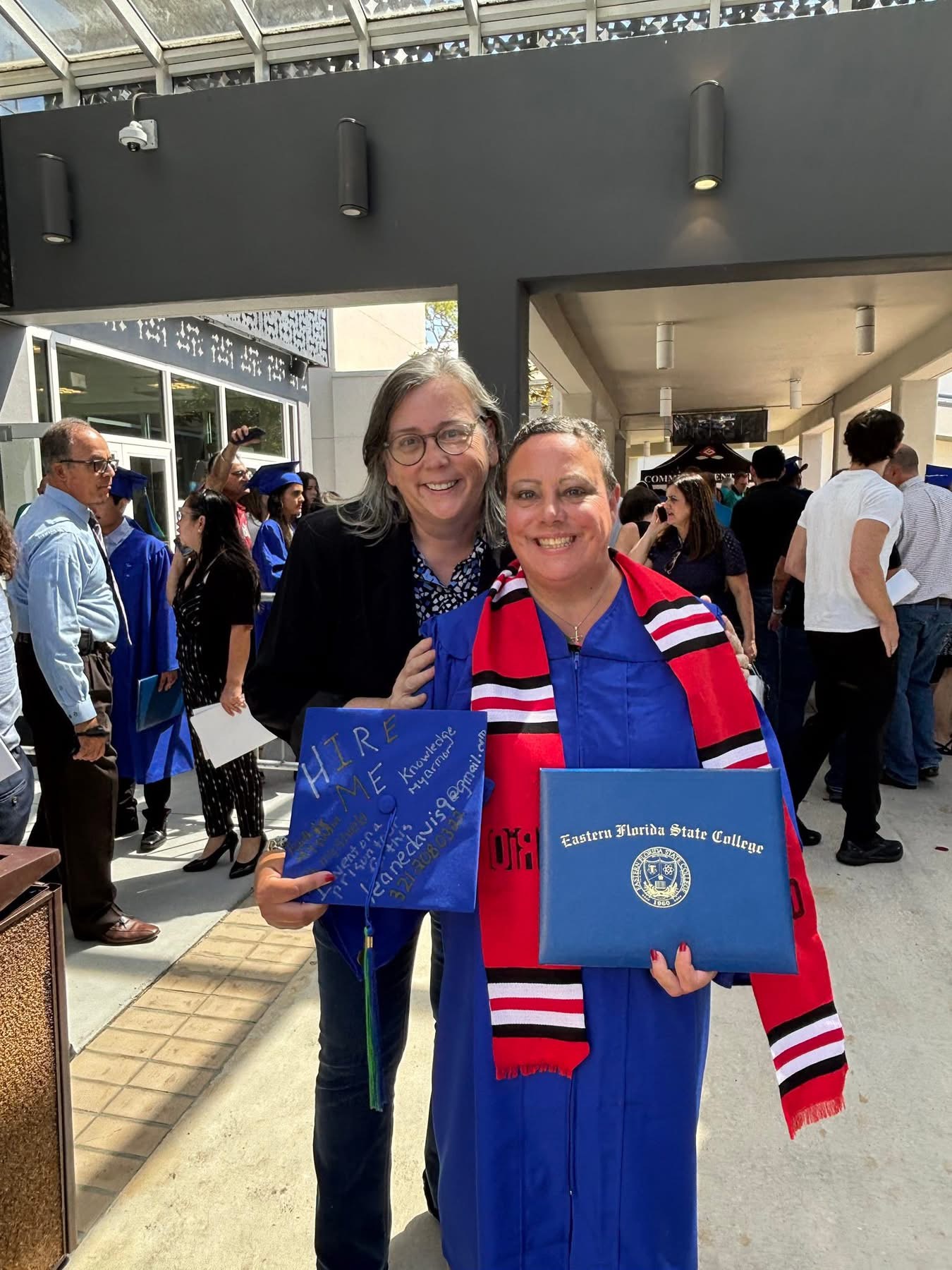 College graduation milestone achieved by a Helen’s House resident at CITA Rescue Mission in Melbourne Florida