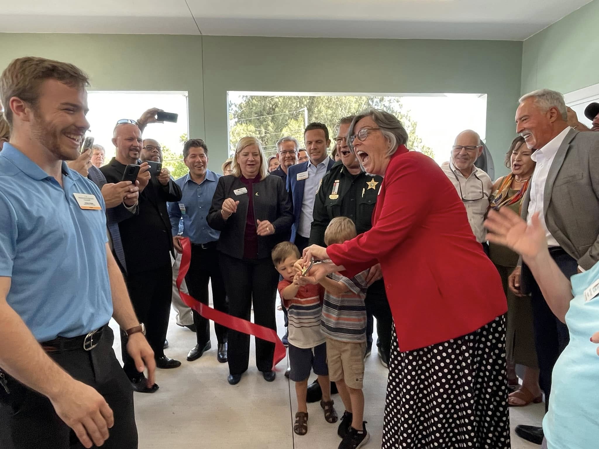 Ribbon cutting for Helen’s House at CITA Rescue Mission Women and Children’s Center in Melbourne Florida, opened 2024