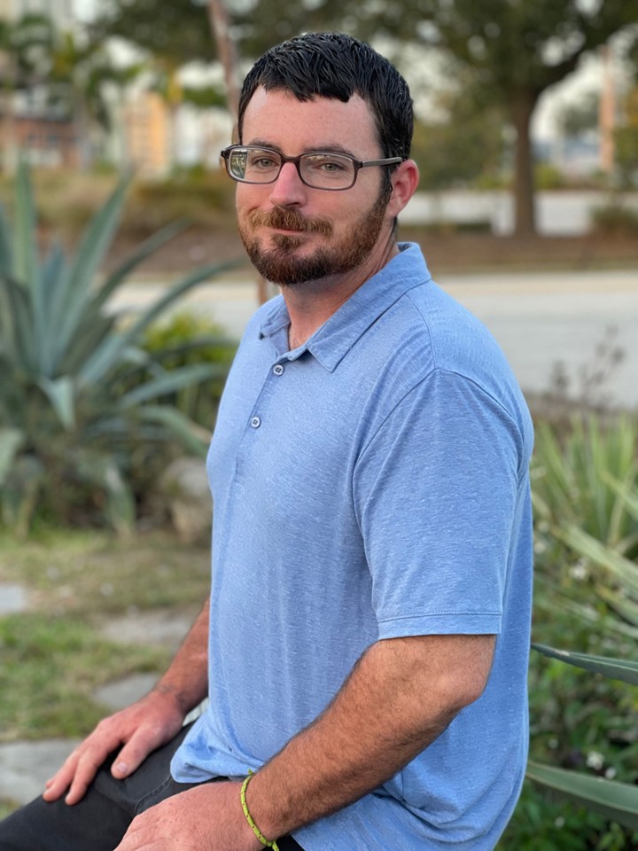 Charles Ingeldsen sharing his testimony of freedom and family restoration at CITA Rescue Mission in Melbourne Florida