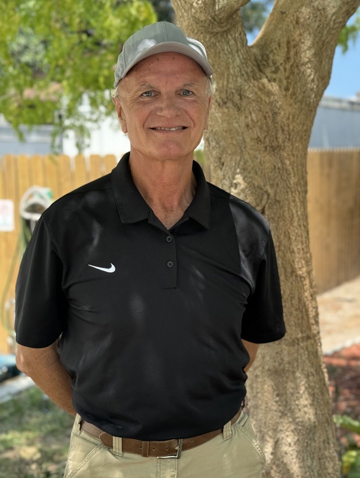 Curtice Robison sharing his story of hope and purpose through CITA Rescue Mission in Brevard County Florida