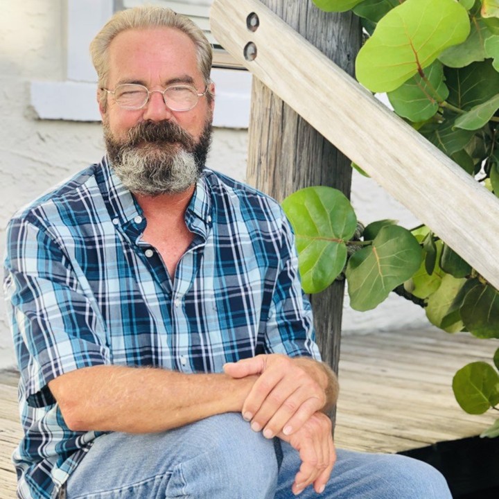 Jim Mackay sharing his testimony of healing and freedom from alcoholism at CITA Rescue Mission in Melbourne Florida