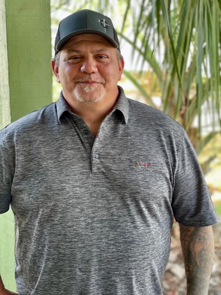 Marcus Jones sharing his testimony of redemption and restored faith at CITA Rescue Mission in Melbourne Florida