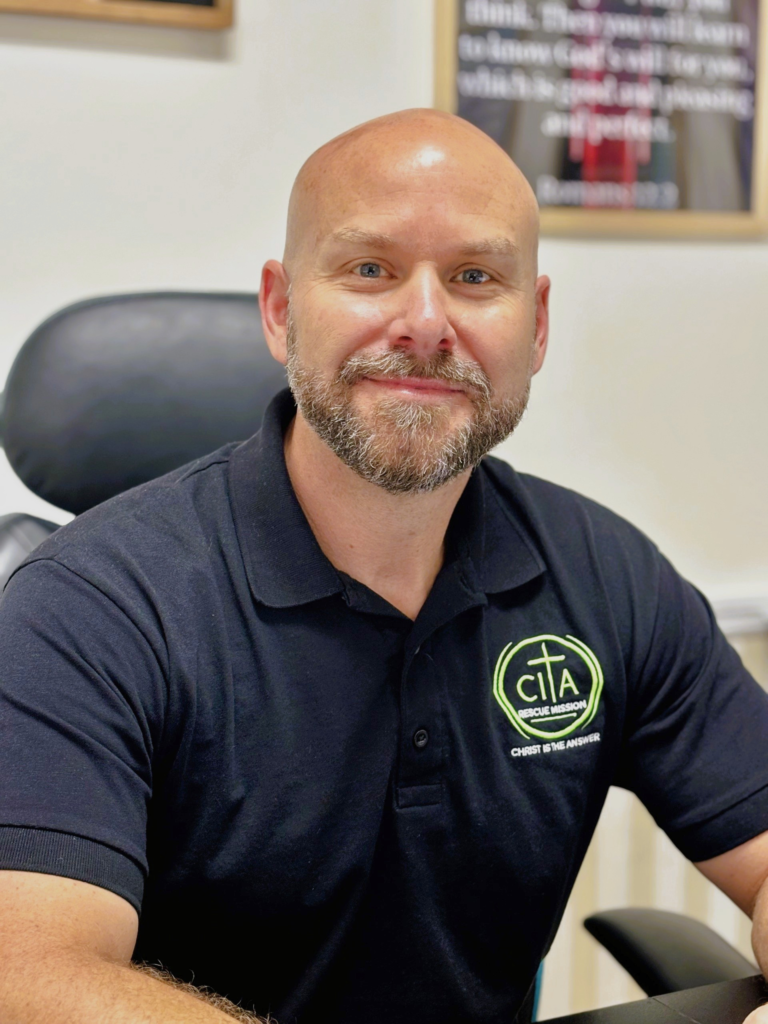 Chris Hughes, Director of Operations at CITA Rescue Mission in Melbourne Florida