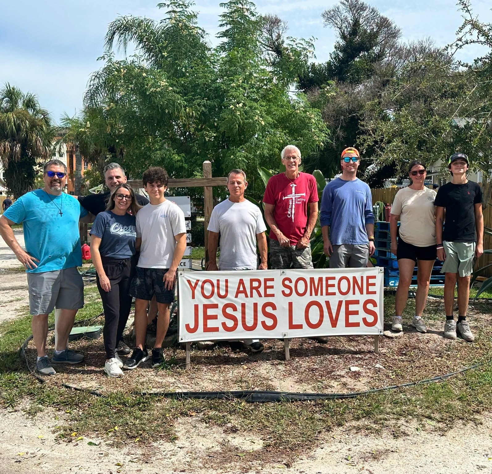 Church at Viera CAV 321 volunteers serving at CITA’s Men’s Campus