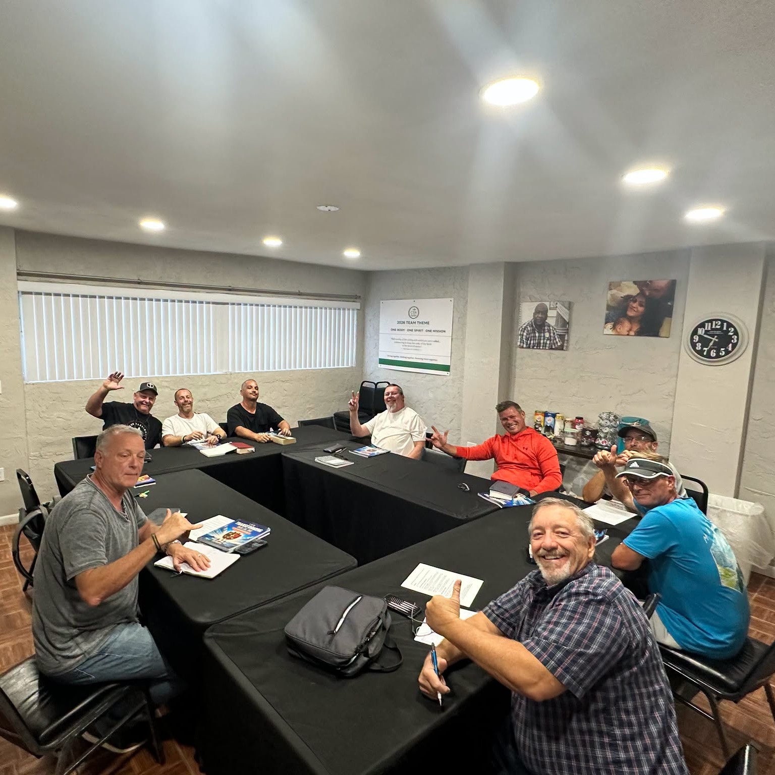 MPACT Men Passionate About Christ leading small-group discipleship at CITA