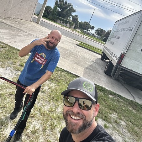 Residents working together during Saturday Mission Workday
