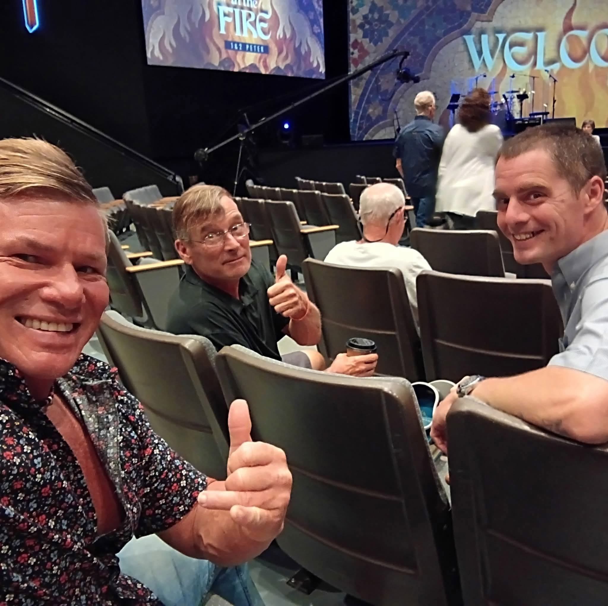 Residents choosing to attend church together
