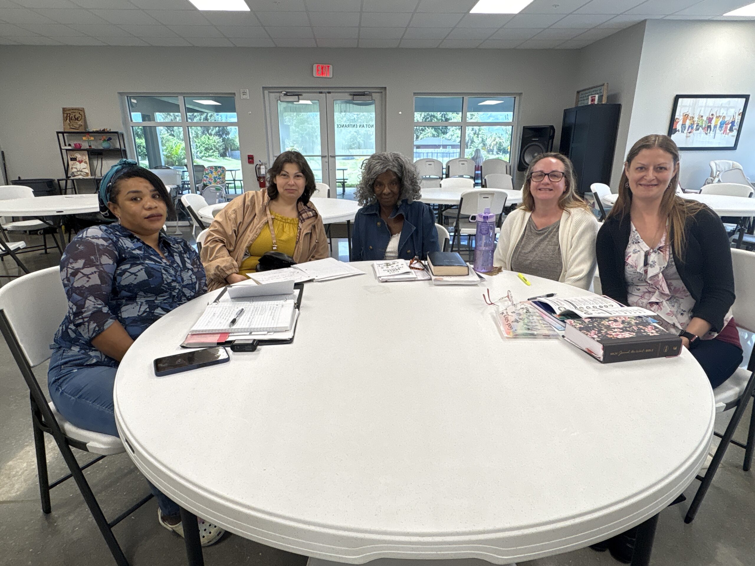 Skills for Success class for residents at Christ Is The Answer Rescue Mission