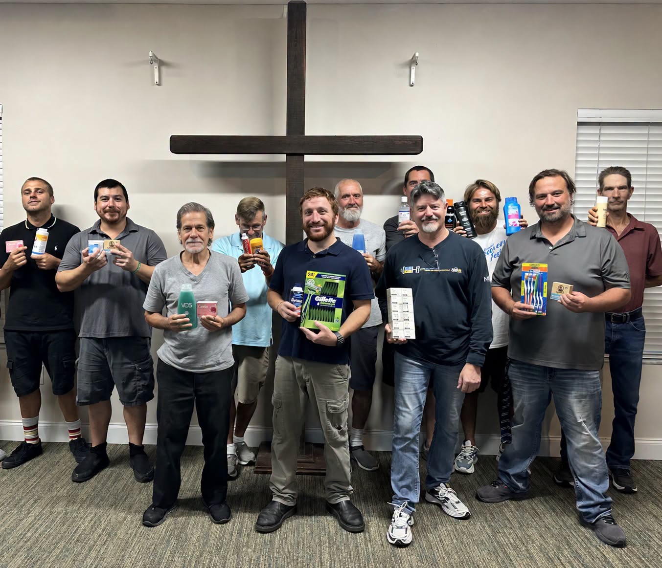 Hygiene supplies donated for residents at Christ Is The Answer Rescue Mission